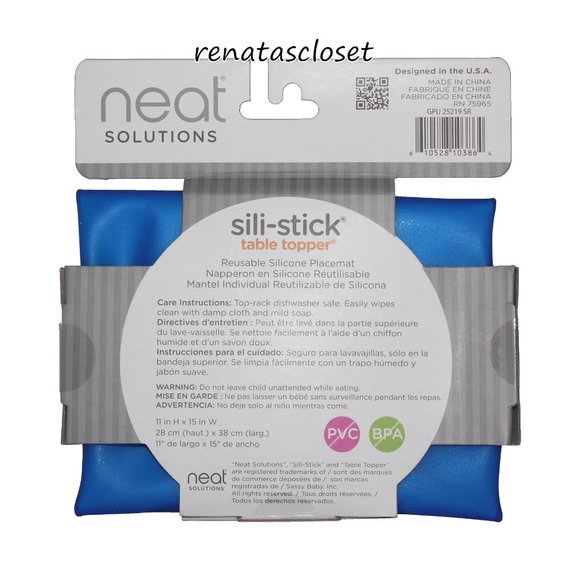 Neat Solutions Sili-Stick Table Topper NWT/NIP - Picture 6 of 7